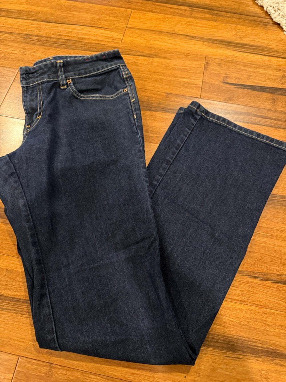 Banana Republic Curvy Boot Dark Wash 28